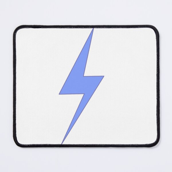 Item preview, Blue Lightning Bolt designed and sold by Nugget's Illustrations.
