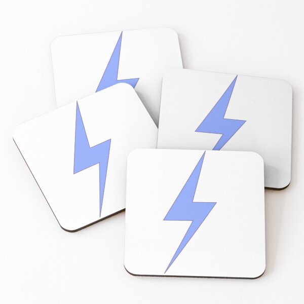 Item preview, Blue Lightning Bolt designed and sold by Nugget's Illustrations.