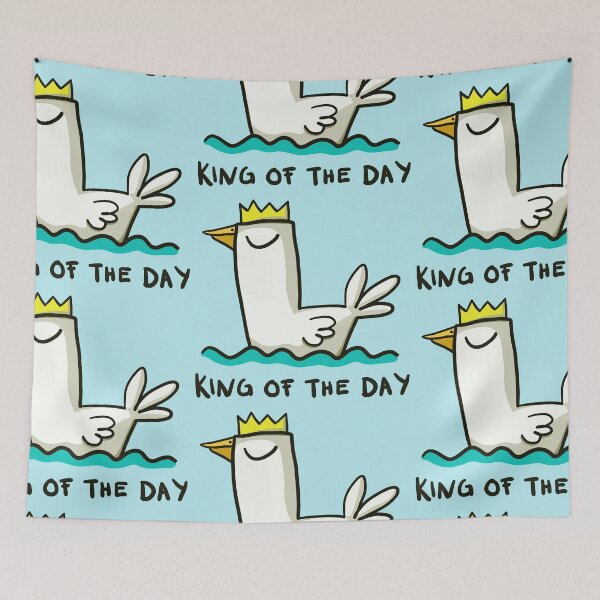 Item preview, King of the Day, duck king designed and sold by ThomaeArt.