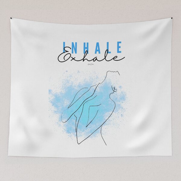 Item preview, Inhale - Exhale/ Mental Health designed and sold by Moon---Cactus.