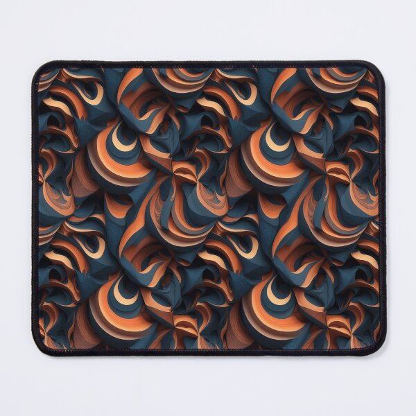 Item preview, Orange and Blue dripping Pattern designed and sold by Theo-B.