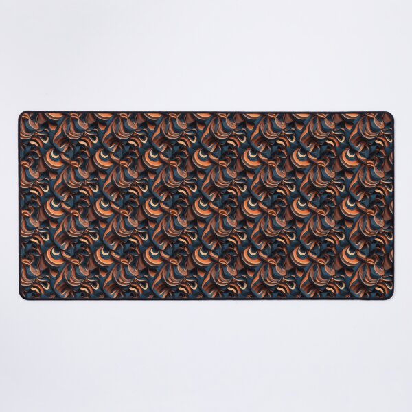 Item preview, Orange and Blue dripping Pattern designed and sold by Theo-B.