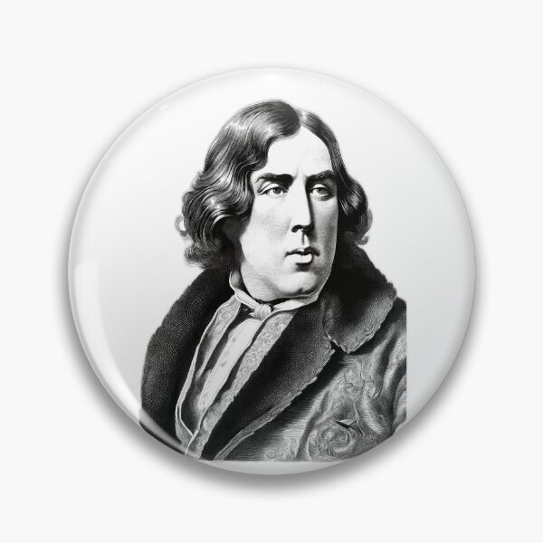 Item preview, Portrait of Oscar Wilde (1854-1900) designed and sold by NTGUILTY.