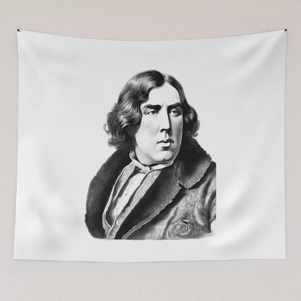 Item preview, Portrait of Oscar Wilde (1854-1900) designed and sold by NTGUILTY.