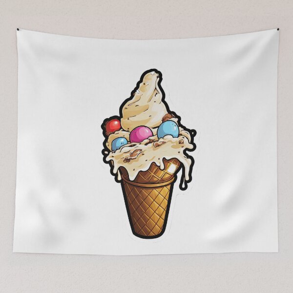 Item preview, ice cream with colored balls designed and sold by abmkf.