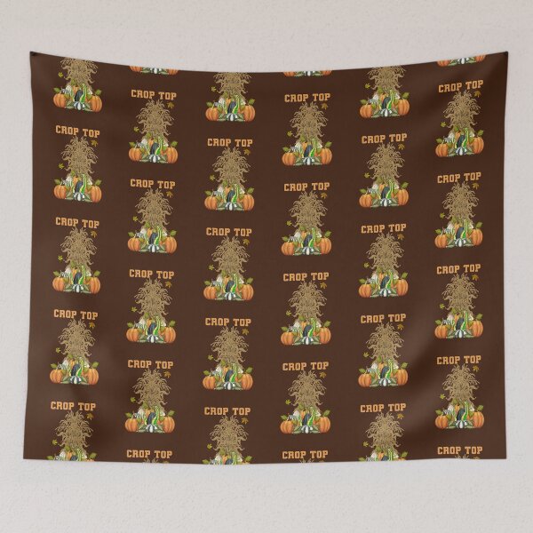 Item preview, Funny Fall Harvest Crop Top Word Puns designed and sold by tamdevo1.
