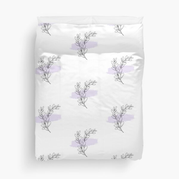 Item preview, Minimalistic Flower Art Lavender #1 designed and sold by Little Moon.