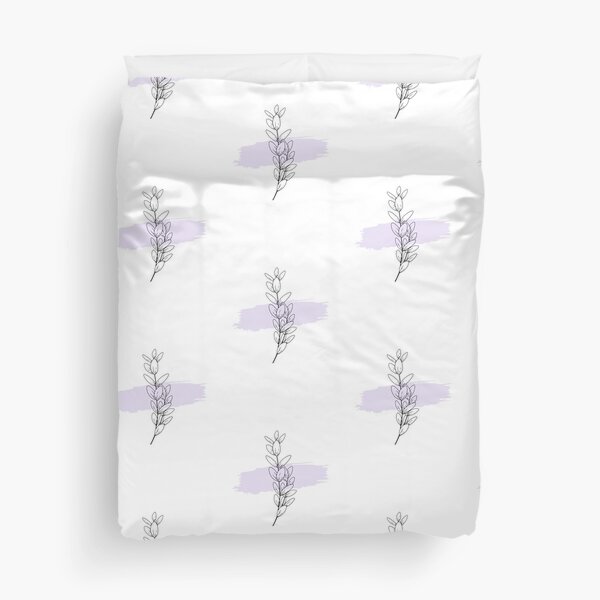 Item preview, Minimalistic Flower Art Lavender #2 designed and sold by Little Moon.