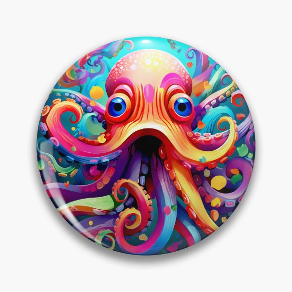 Item preview, Colourful Octopus designed and sold by John Novis.