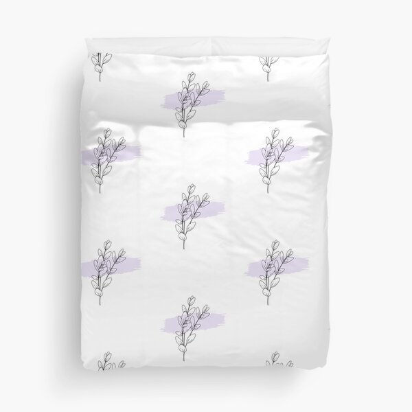 Item preview, Copy of Minimalistic Flower Art Lavender #3 designed and sold by Little Moon.