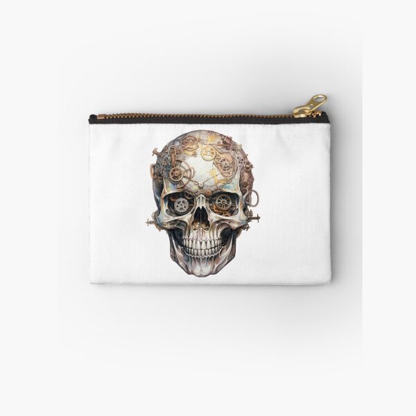 Item preview, Steampunk Skull with Clockwork Gears designed and sold by SchorlCraft.
