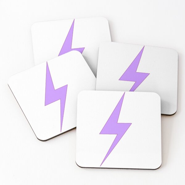 Item preview, Purple Lightning Bolt designed and sold by Nugget's Illustrations.