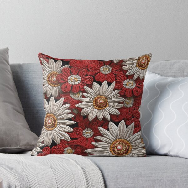Item preview, flowers in red and white designed and sold by M2JRA.