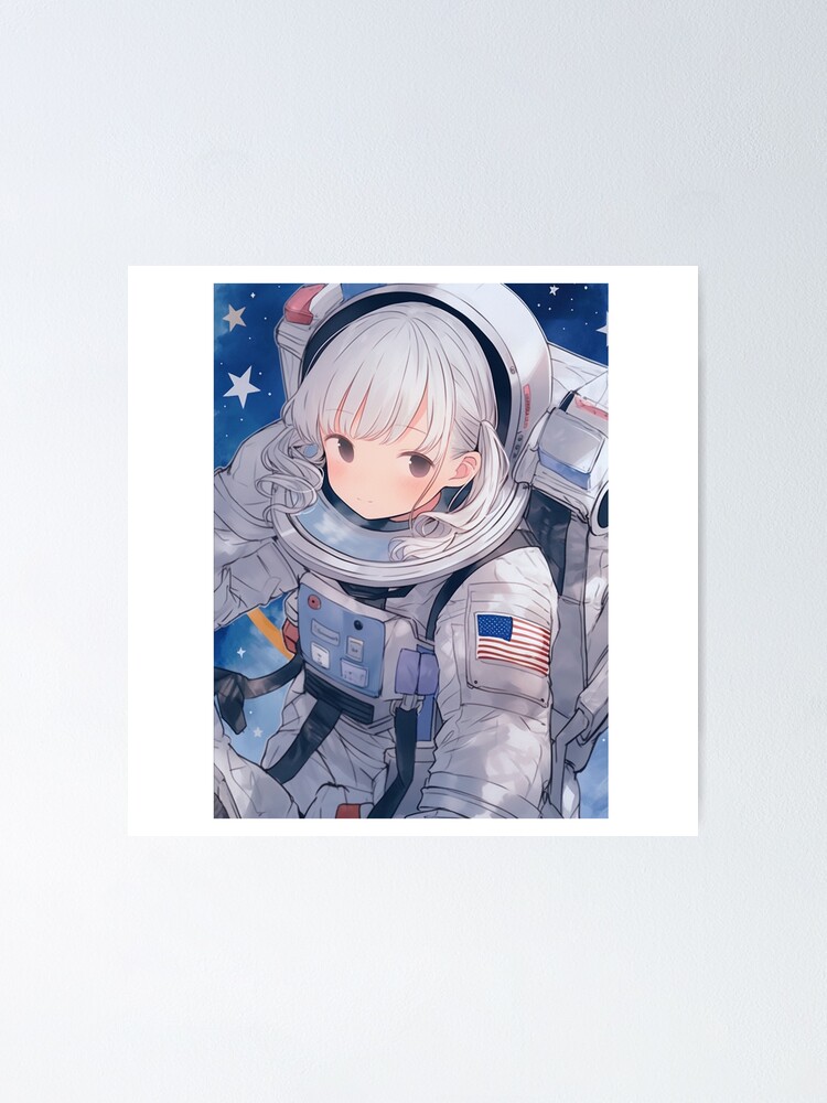 Astronaut Anime GIF - Astronaut Anime Flower - Discover & Share GIFs