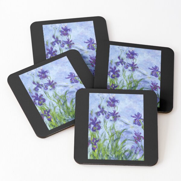 Item preview, Claude Monet "Iris mauves" 	 		 designed and sold by bajgzaoig48.