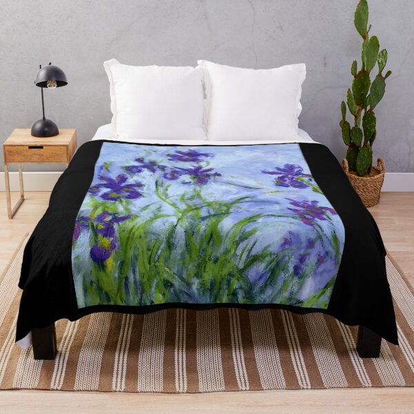 Item preview, Claude Monet "Iris mauves" 	 		 designed and sold by bajgzaoig48.