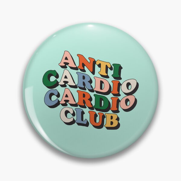 Item preview, Anti Cardio Cardio Club | Fitness, Cardio -  designed and sold by PurpleLoveStore.