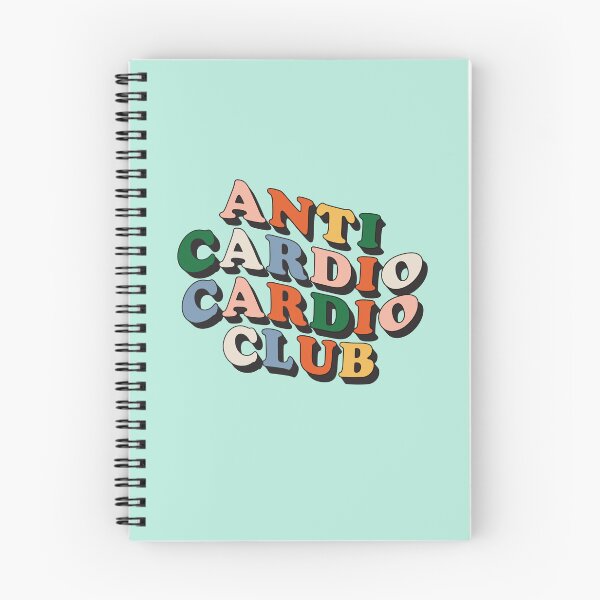 Aperçu de l'œuvre Anti Cardio Cardio Club | Fitness, Cardio - créée et vendue par PurpleLoveStore.