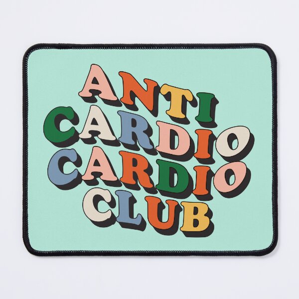Item preview, Anti Cardio Cardio Club | Fitness, Cardio -  designed and sold by PurpleLoveStore.