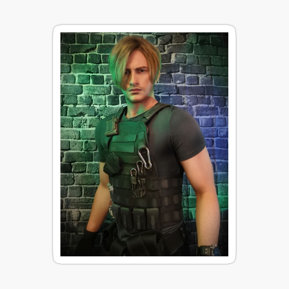 Leon Kennedy Resident Evil Death Island Cosplay Print