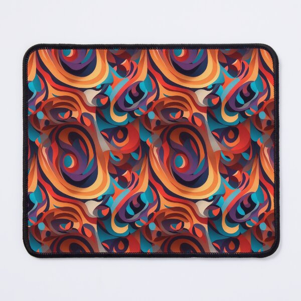 Item preview, Simple Multi Coloured Floral Pattern designed and sold by Theo-B.