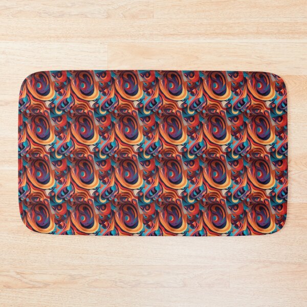 Aperçu de l'œuvre Motif floral multicolore simple créée et vendue par Theo-B.
