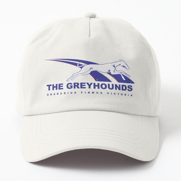 A.F.C. Richmond Greyhounds Hat” graphic dad hat by Giant Squid Productions.