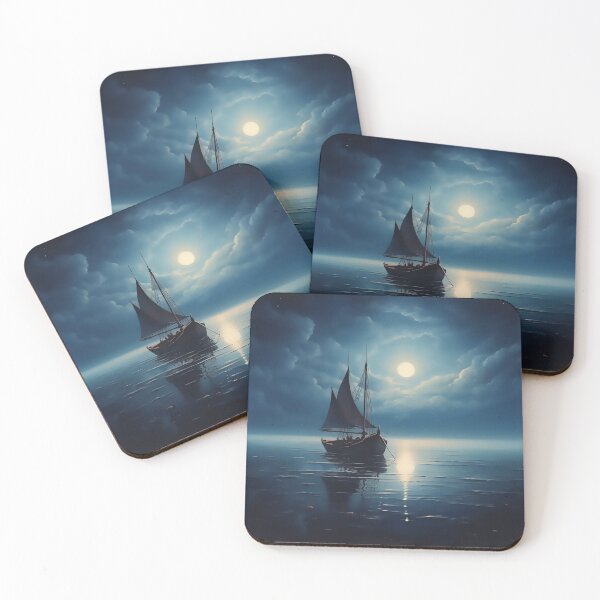 Item preview, Sailboat by moonlight designed and sold by John Novis.