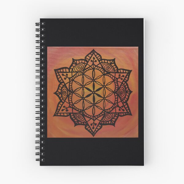Item preview, EXUBERANCE MANDALA ~ SACRED GEOMETRY FOR THE SOUL~ ORANGE 	 designed and sold by cxltufaoot70.