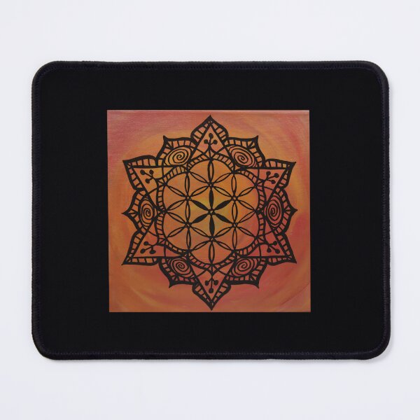 Item preview, EXUBERANCE MANDALA ~ SACRED GEOMETRY FOR THE SOUL~ ORANGE designed and sold by cxltufaoot70.