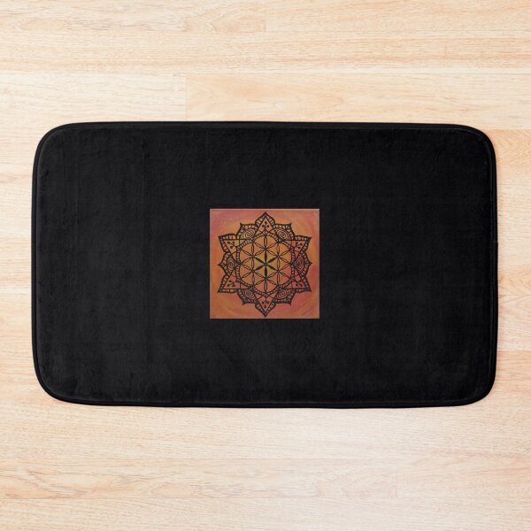 Item preview, EXUBERANCE MANDALA ~ SACRED GEOMETRY FOR THE SOUL~ ORANGE 	 designed and sold by cxltufaoot70.