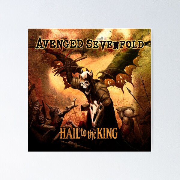 Avenged Sevenfold Poster A7X Concert 11 x 17 inches End of the World Tour –