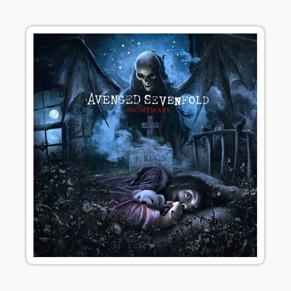 Avenged Sevenfold Afterlife Album Cover Sticker