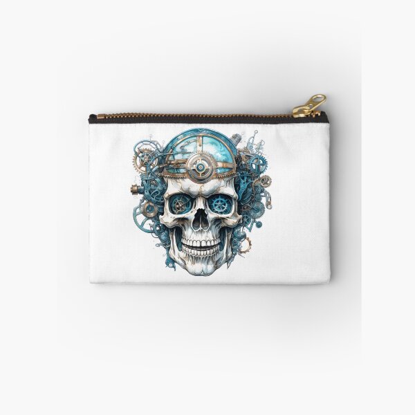 Item preview, Steampunk Skull with Clockwork Gears designed and sold by SchorlCraft.