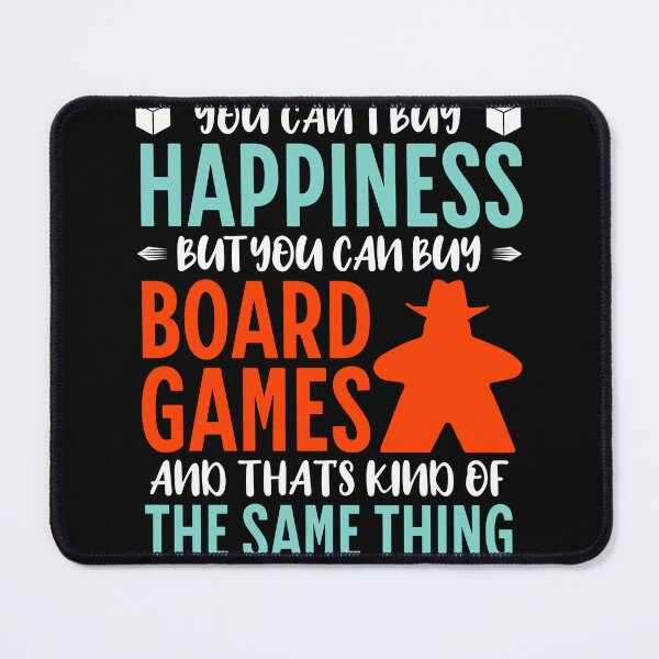 Item preview, You can’t buy happiness, but you can buy Board Games, and that’s kind of the same thing. Board Game Happiness Equation designed and sold by Zanda-Nerd-Shop.