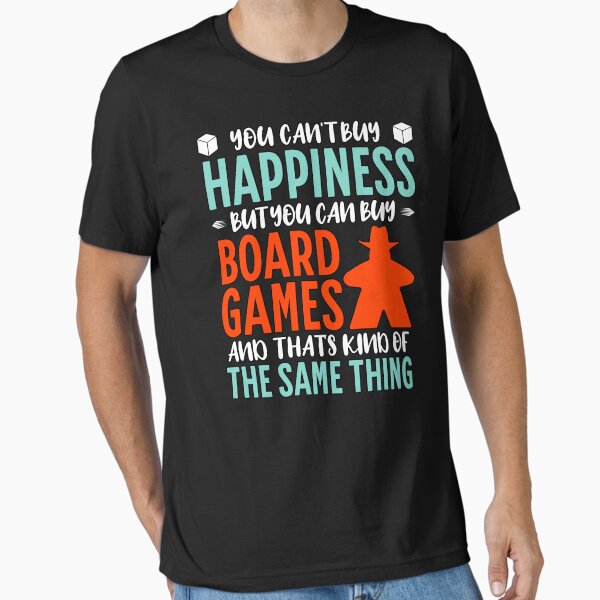 Item preview, You can’t buy happiness, but you can buy Board Games, and that’s kind of the same thing. Board Game Happiness Equation designed and sold by Zanda-Nerd-Shop.