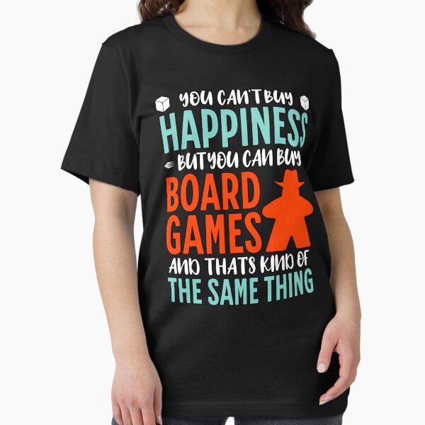 Item preview, You can’t buy happiness, but you can buy Board Games, and that’s kind of the same thing. Board Game Happiness Equation designed and sold by Zanda-Nerd-Shop.