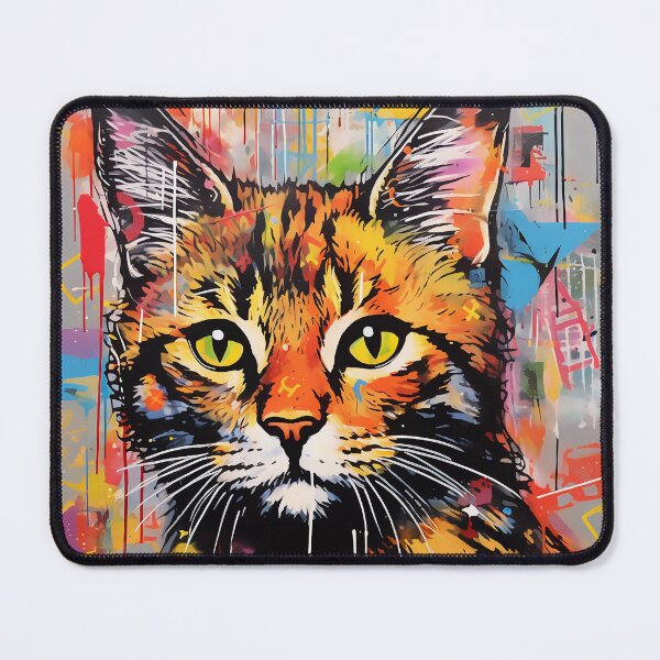 Item preview, Popart cat designed and sold by John Novis.