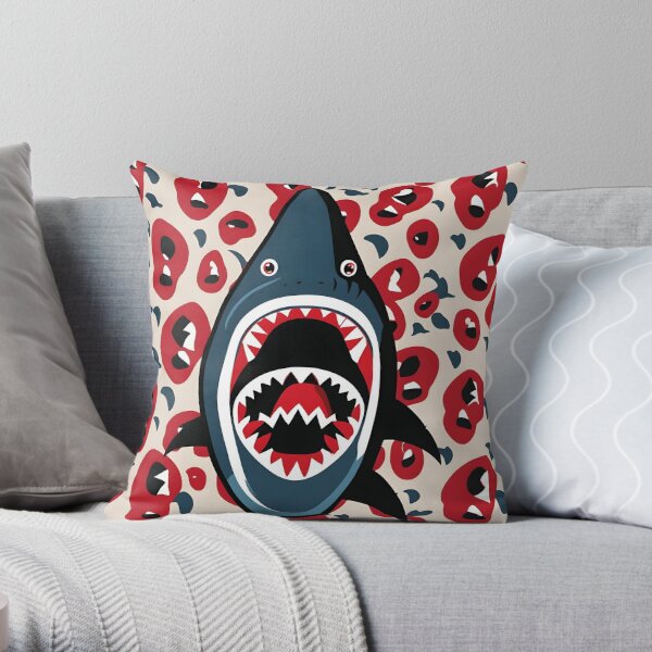 A Bathing Ape Camo Blue Home Throw Pillow