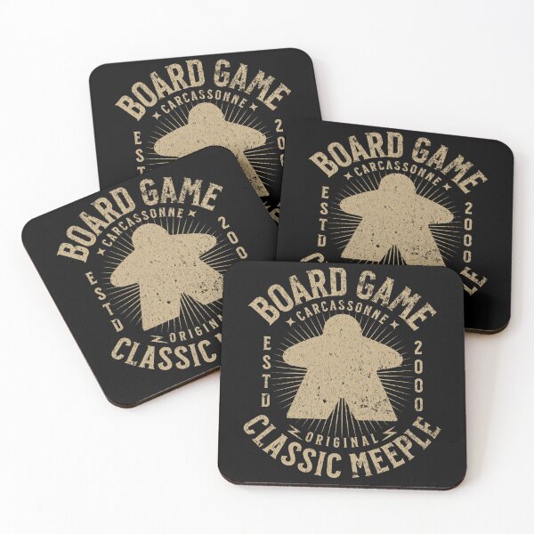 Item preview, Classic Carcassonne Meeple - ESTD 2000 - For Board Game Lovers of Classic games designed and sold by Zanda-Nerd-Shop.