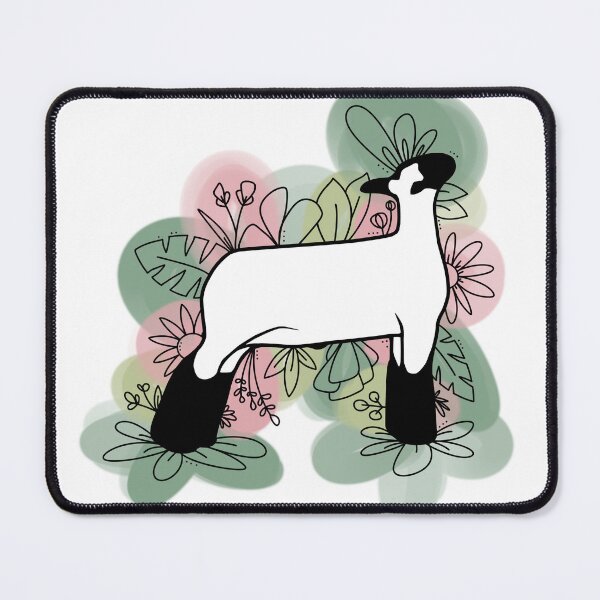 Item preview, Floral Show Lamb designed and sold by CALFinatedAg.