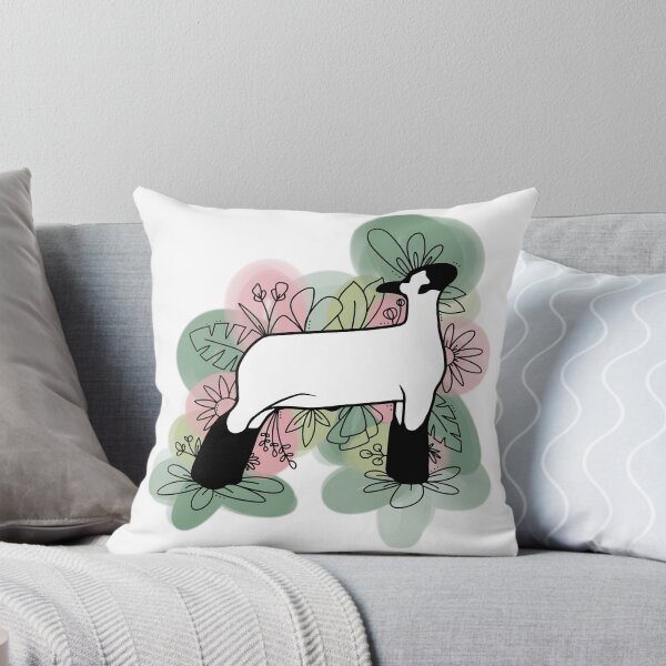 Item preview, Floral Show Lamb designed and sold by CALFinatedAg.