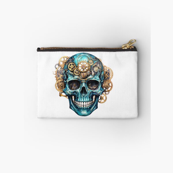 Item preview, Steampunk Skull with Clockwork Gears designed and sold by SchorlCraft.