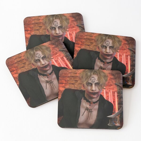 Item preview, Genderbent Bela Dimitrescu Resident Evil 8 Cosplay Print designed and sold by ronnie-marshall.