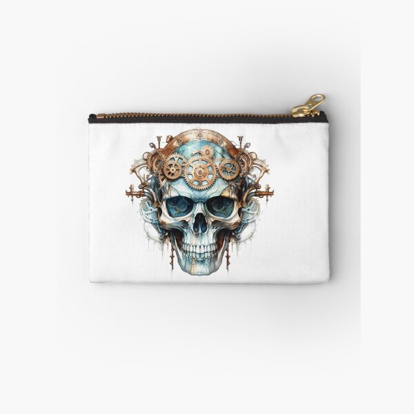 Item preview, Steampunk Skull with Clockwork Gears designed and sold by SchorlCraft.