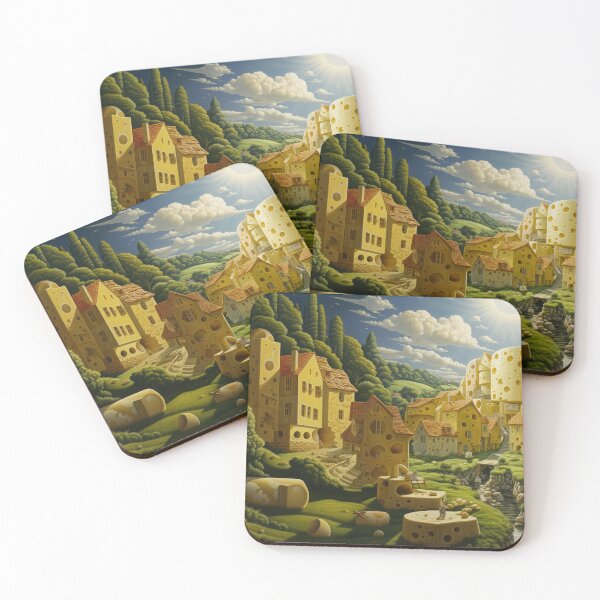 Item preview, Storybook Valley Town Made of Cheese designed and sold by Shannon Hilson.