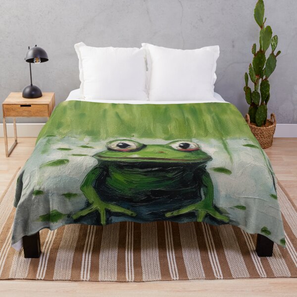 Item preview, Content Frog in a Wet Pond designed and sold by YoPedro.