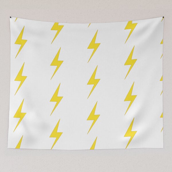 Item preview, Yellow Lightning Bolt designed and sold by Nugget's Illustrations.