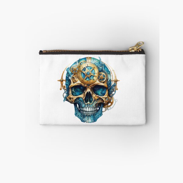 Item preview, Steampunk Skull with Clockwork Gears designed and sold by SchorlCraft.