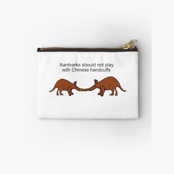 Item preview, Aardvarks should not play with chinese handcuffs designed and sold by RickPostCo.
